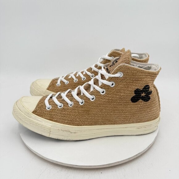 Converse Chuck 70 High Golf Le Fleur Men Size 11 163168C Fabric Weave Brown Shoe - Picture 1 of 11